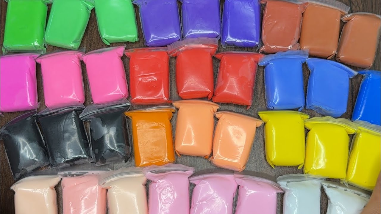 Satisfying ASMR sound clay mixing |Give away alert |watch subscribe like and share |#clay#satisfying