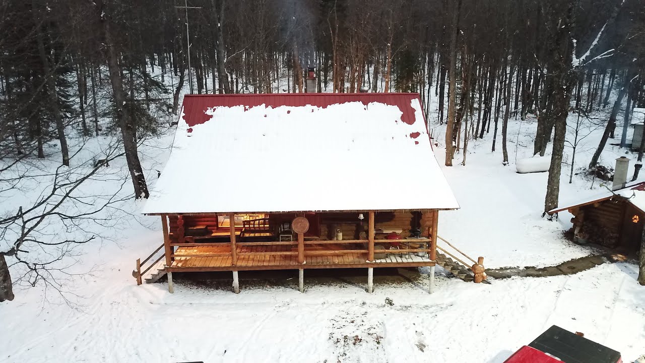 Ultimate Deer Camp Tour / Michigan Upper Peninsula Deer Camp / Deer Hunting Luxury / Michigan Sauna