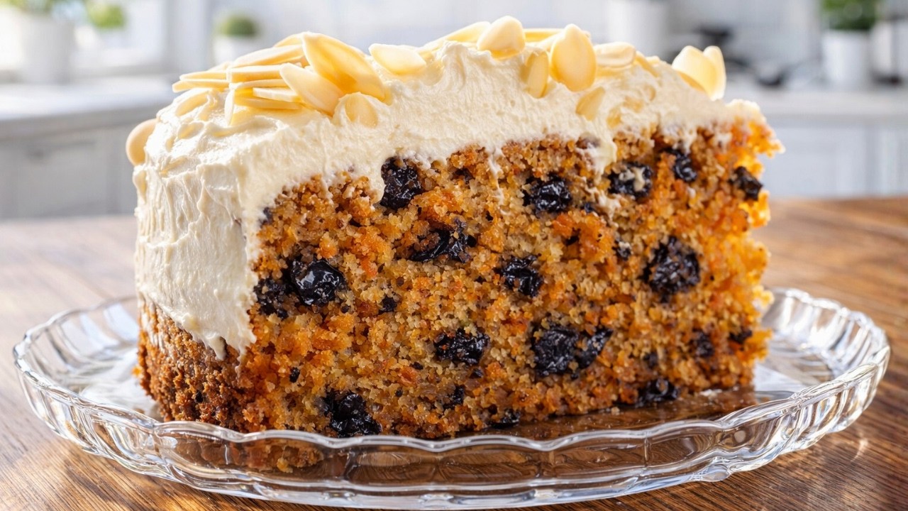 Haferflocken, Apfel und Karotten! Der berühmte Kuchen ohne Mehl und Zucker!