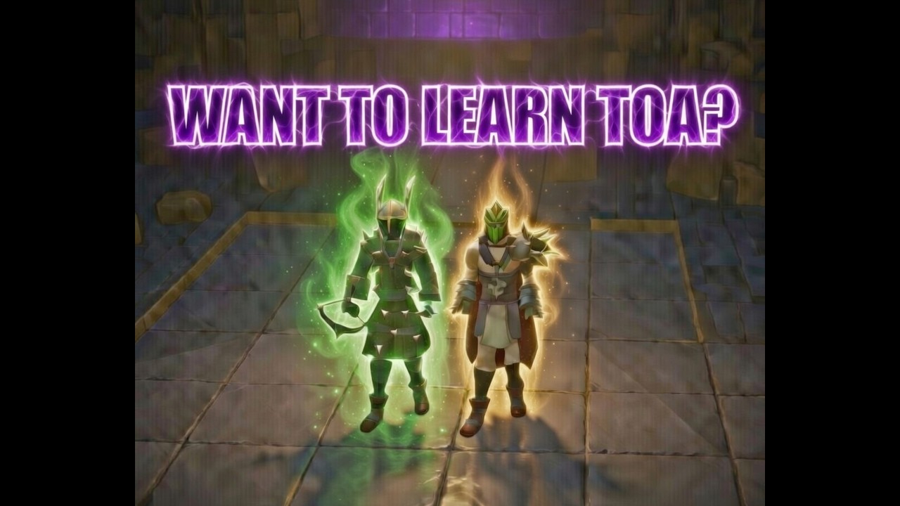 Old School RuneScape / 150 LEARNER TOA / TEAM CORDELL STYLE