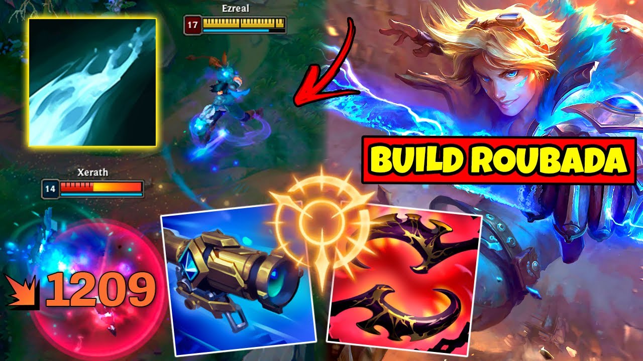 A BUILD COREANA DO MELHOR EZREAL DO MUNDO É ABSURDA