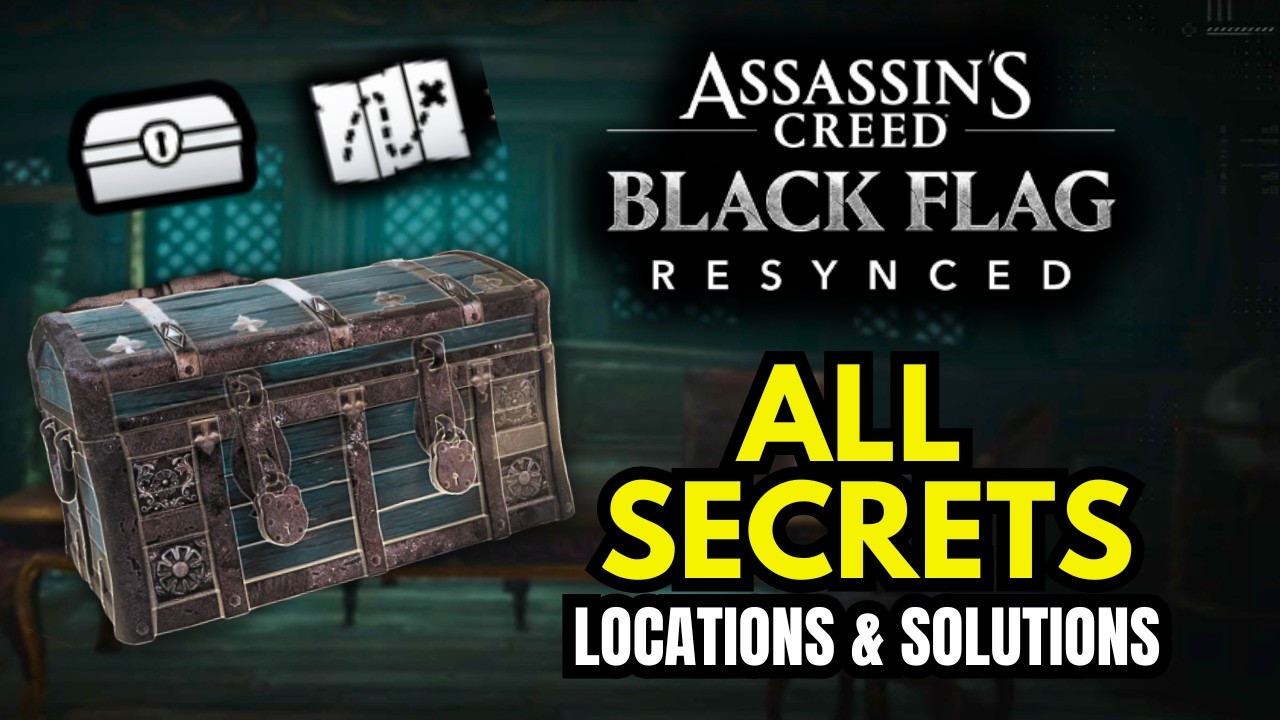 100% Secrets Guide - All 105 Collectibles | Assassin's Creed Black Flag Resynced