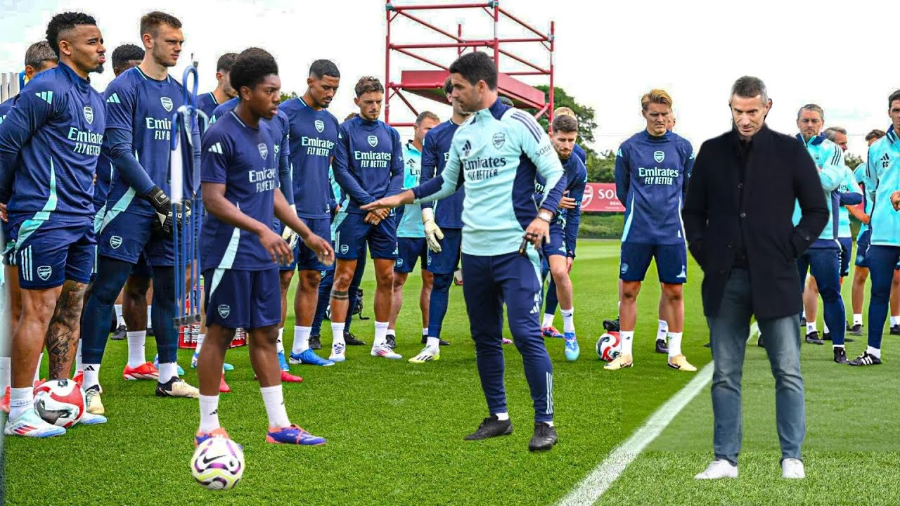 Andrea Berta In His FIRST ARSENAL TRAINING Ahead Of Chelsea Clash | Welcome To Arsenal