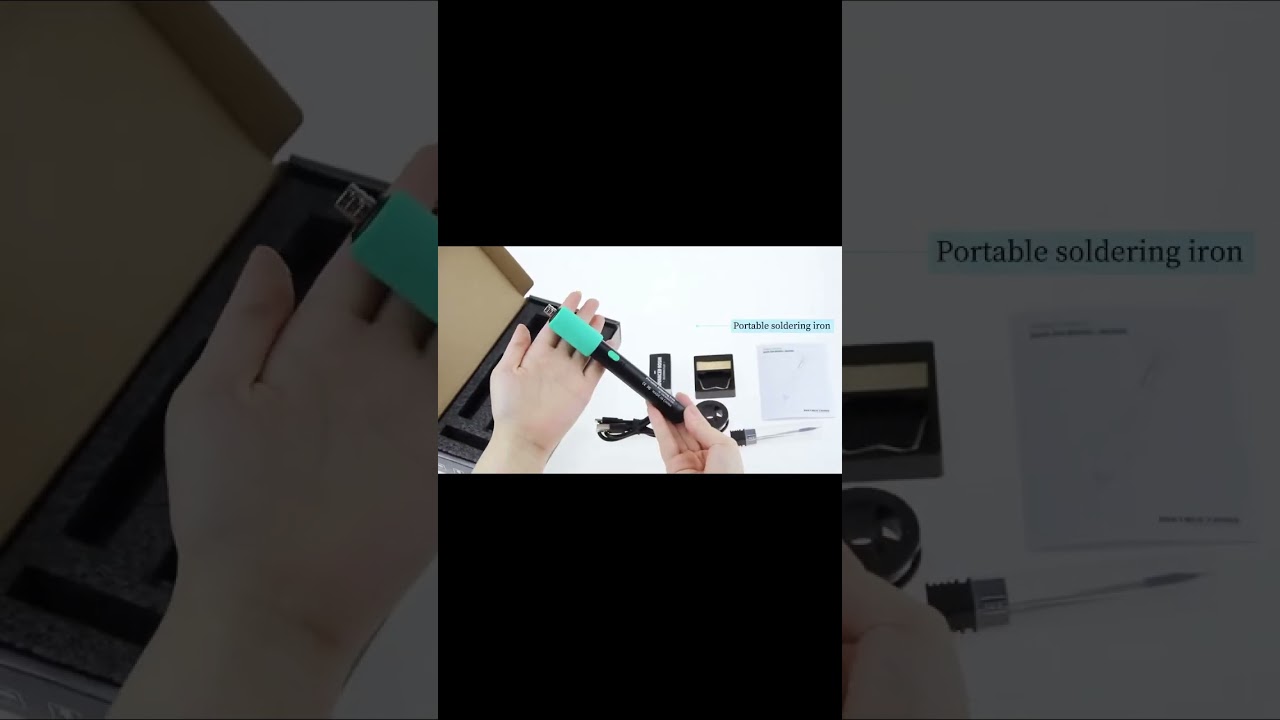 15W USB Soldering Iron Wireless Electric Soldering Iron Type-C Interface