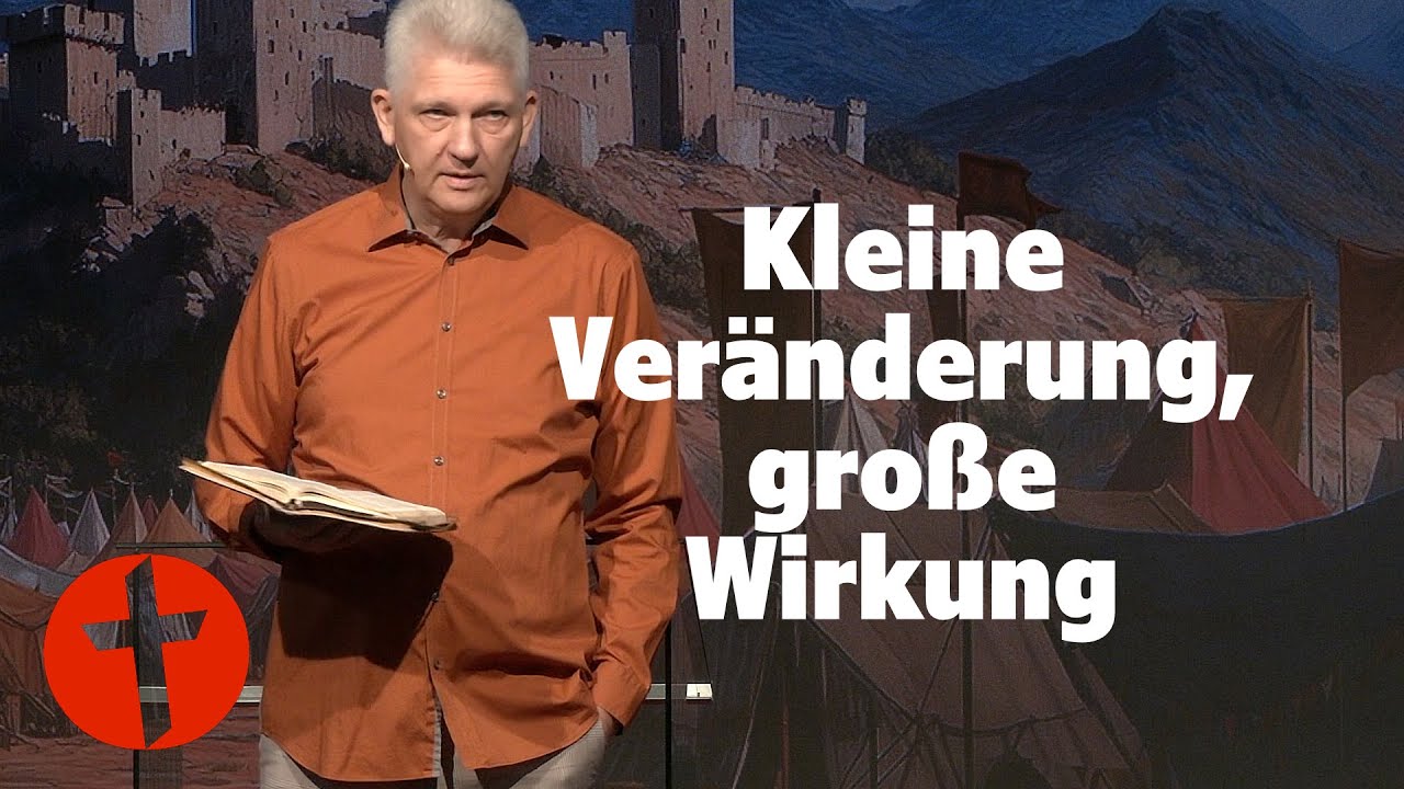 Kleine Ver&auml;nderung, gro&szlig;e Wirkung | Gert Hoinle