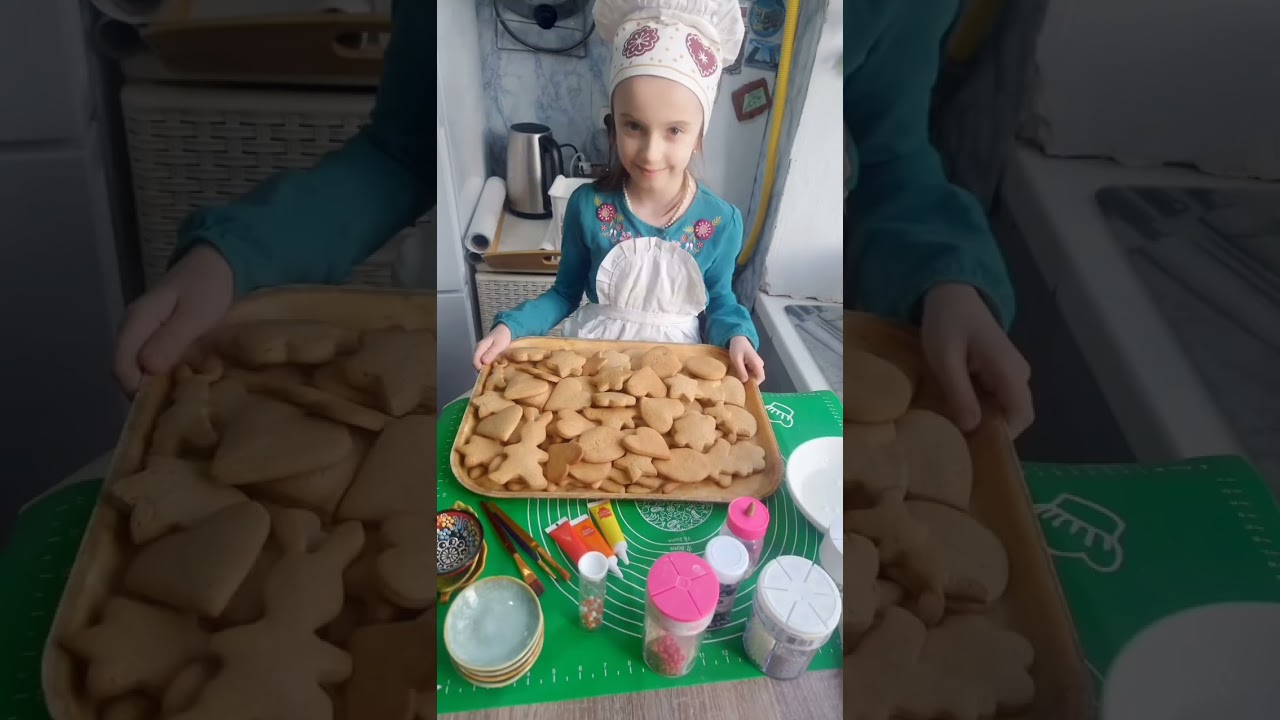 Пасхальные пряники на школьный конкурс