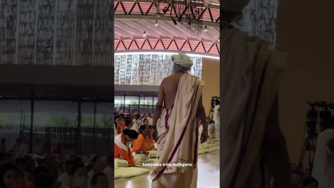 Day 6 at Samyama with Sadhguru 🪷 