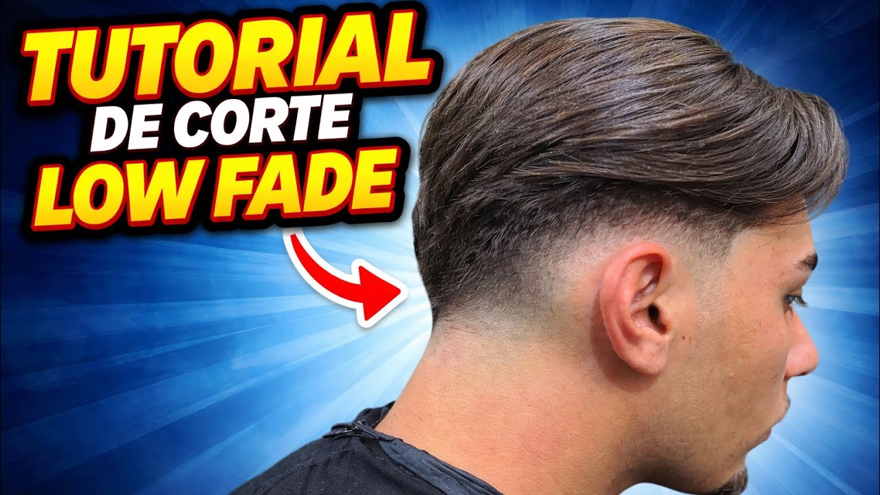 COMO FAZER CORTE SURFISTA (LOW FADE) PASSO A PASSO | Tutorial Profissional para Barbeiros