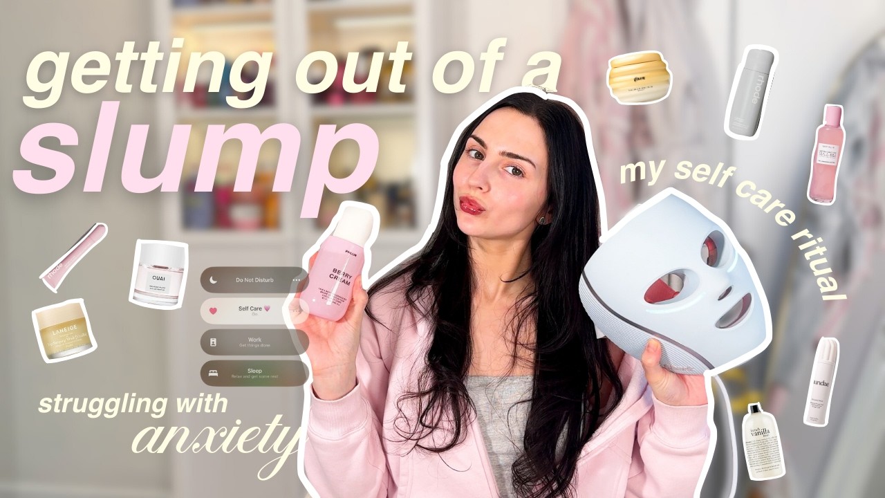 recovering from a depressive episode | OCD, my self care rituals, getting back on track 🧖🏻‍♀️🫧🧴💕