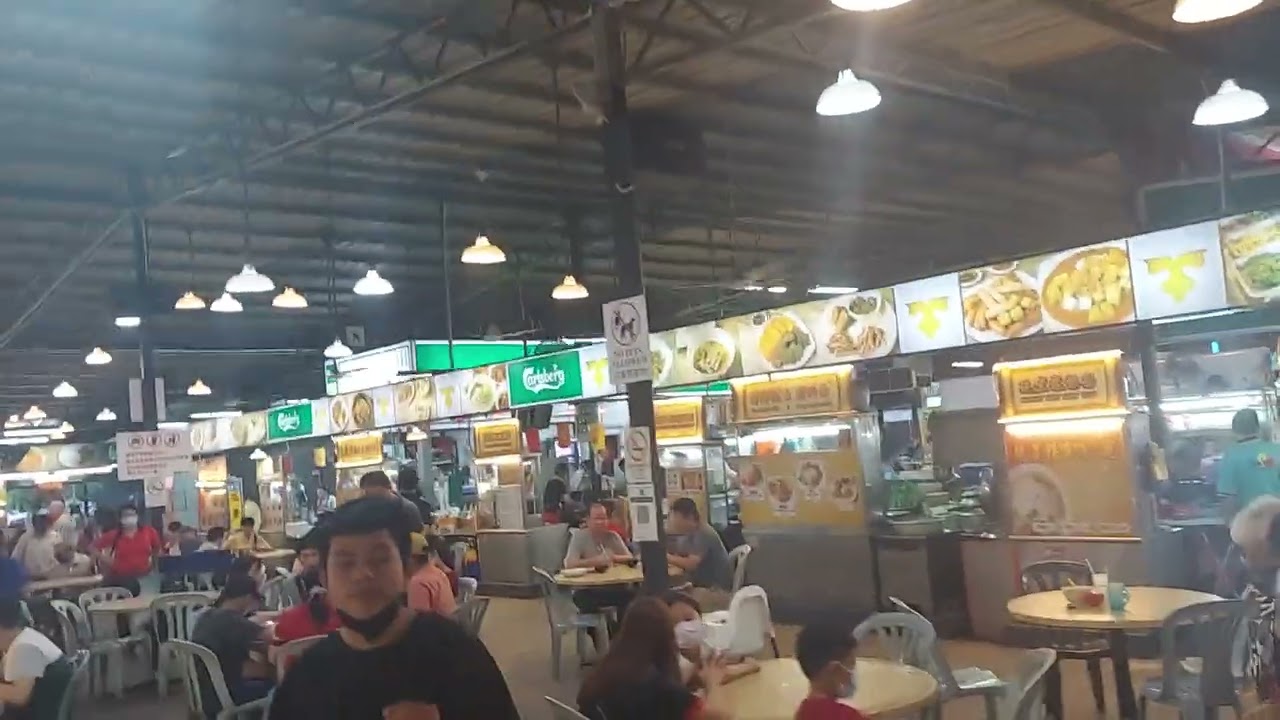 Hawker stalls street food at Butterworth