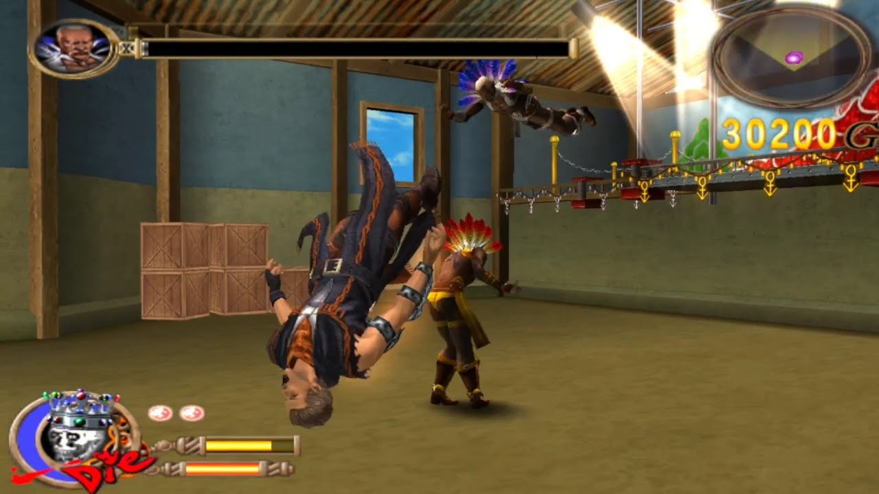 GOD HAND KMS NO DAMAGE SECRET WAREHOUSE PARTY HARD GAMEPLAY