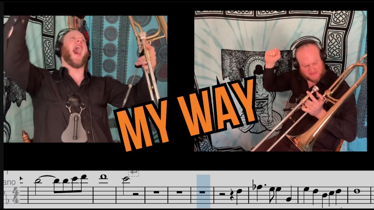 MY WAY | Intermediate Bass Trombone Play Along