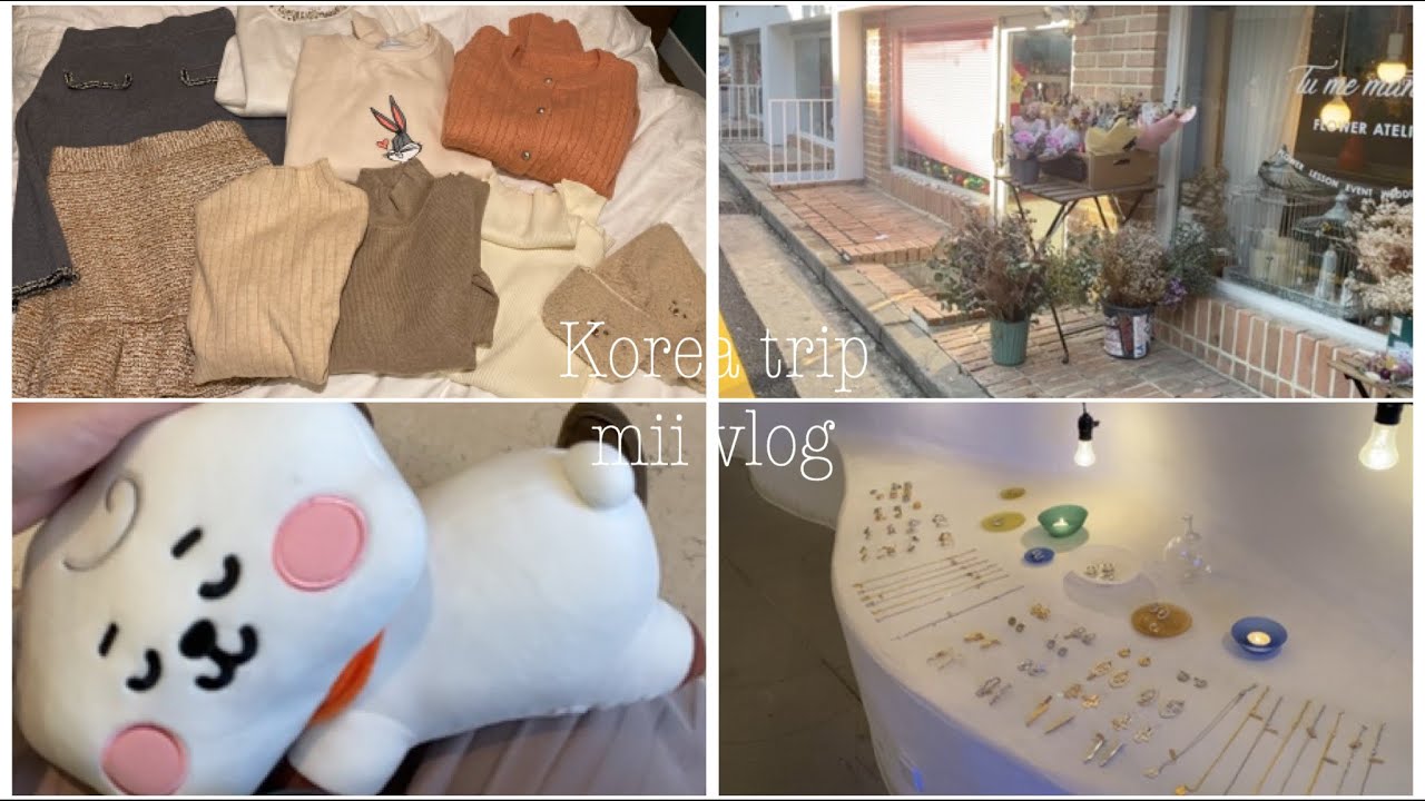 ｟vlog｠韓国2泊3日ひとり旅　弘大/明洞/高速ターミナル/ソウル駅　Korea trip