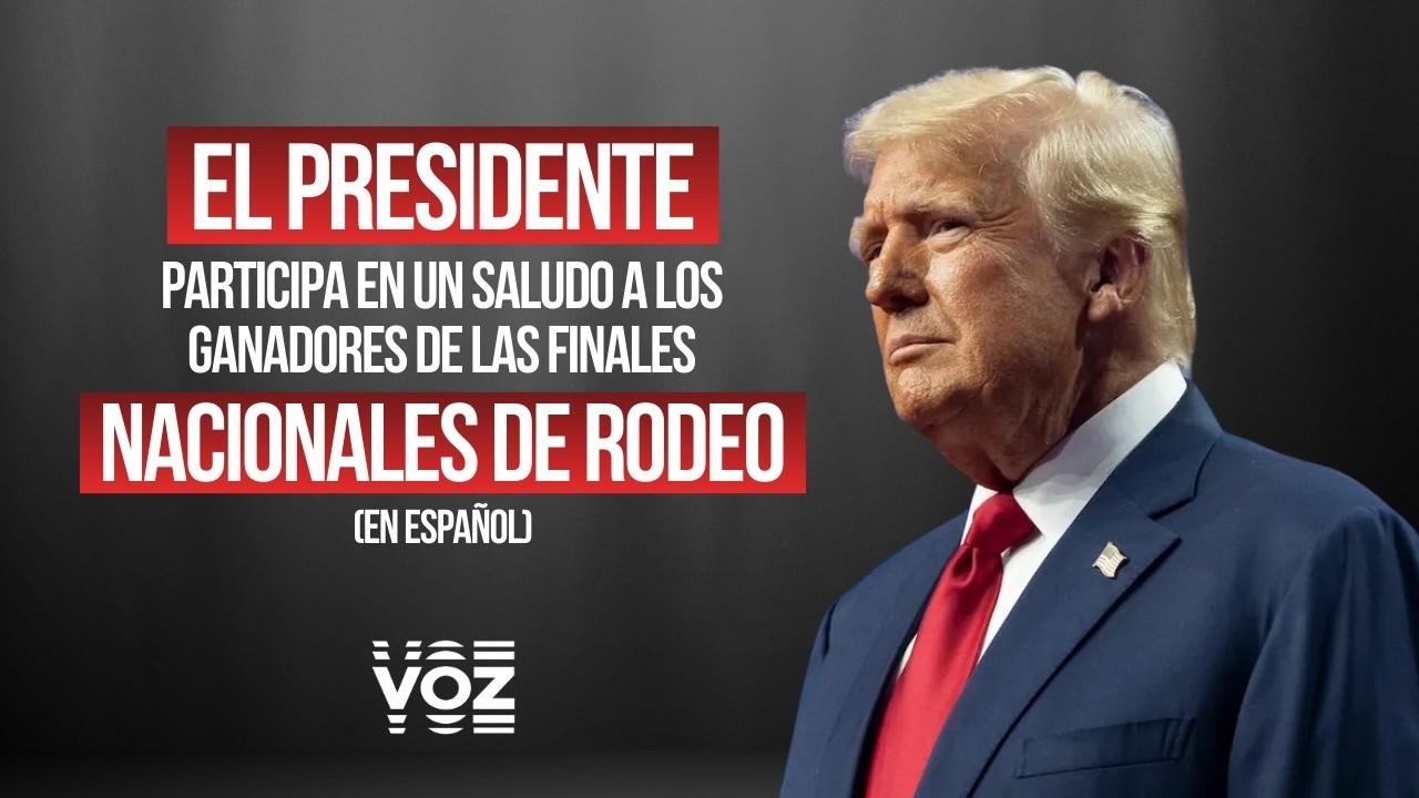 EN VIVO: El Presidente participa en un saludo a los ganadores nacionales de rodeo (En español)