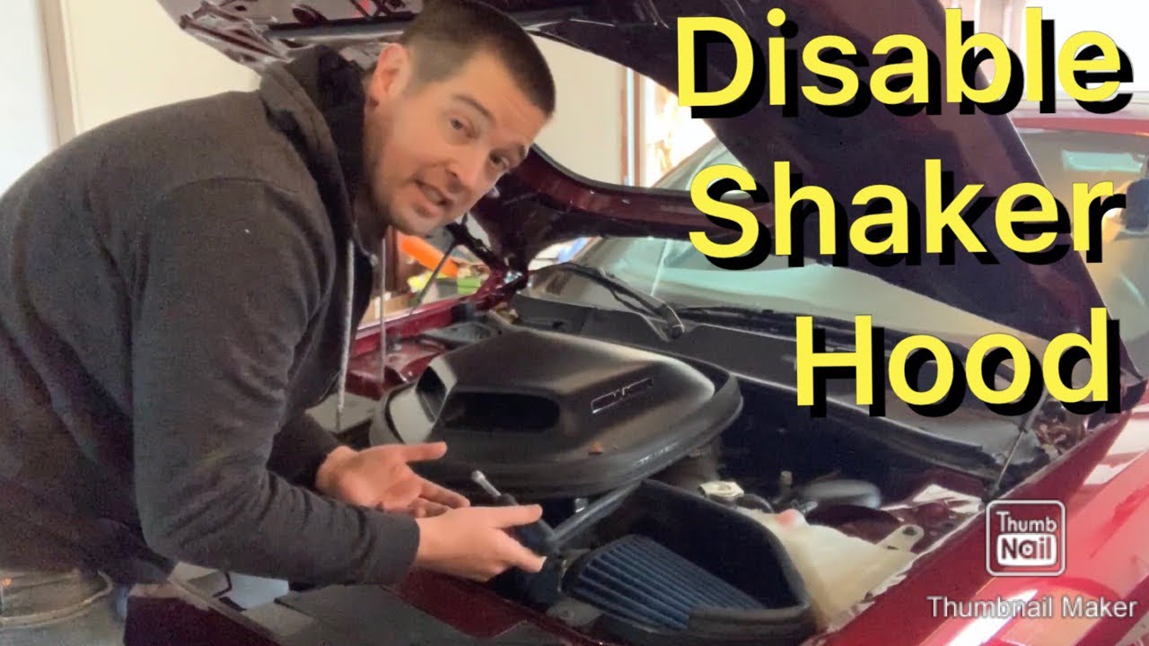 How to Disable the Shaker Hood for the Winter on Your Dodge Challenger
