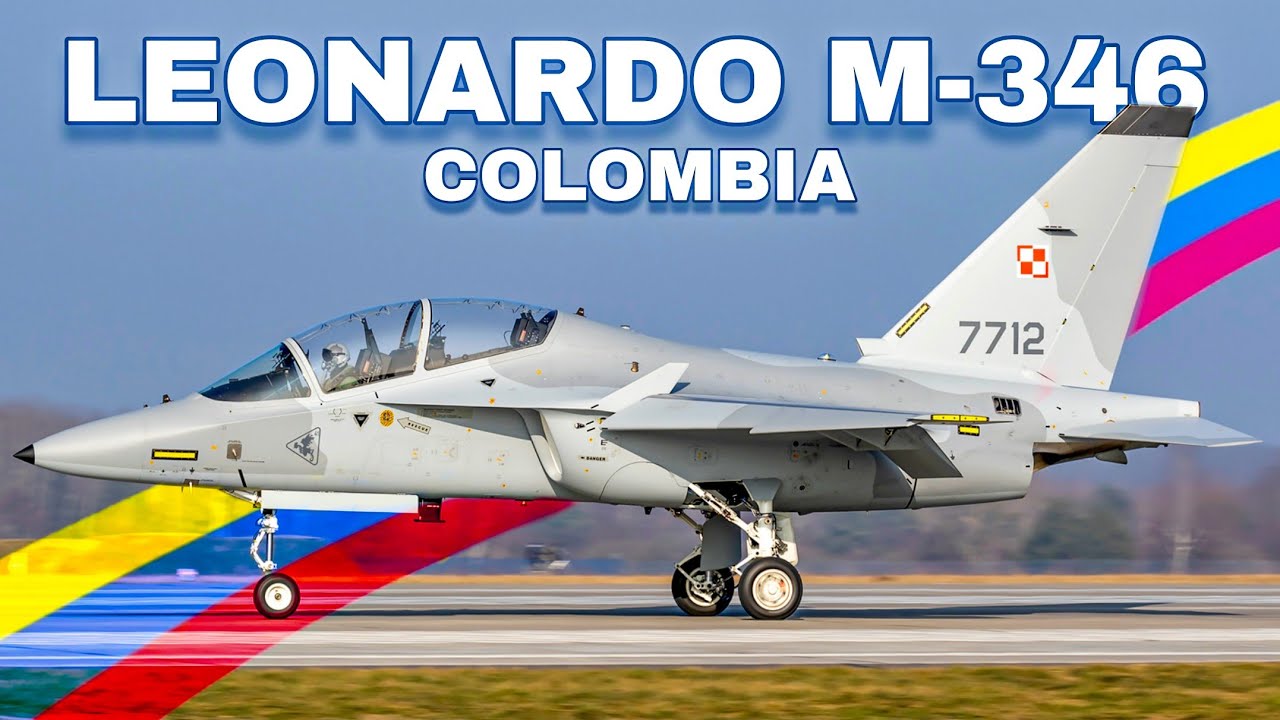 COLOMBIA EVAL&Uacute;A EL LEONARDO M-346 MASTER