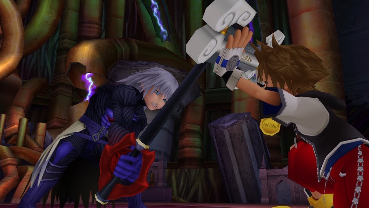 Kingdom Hearts Final Mix (1.5 + 2.5 ReMIX) - Riku-Ansem boss fight