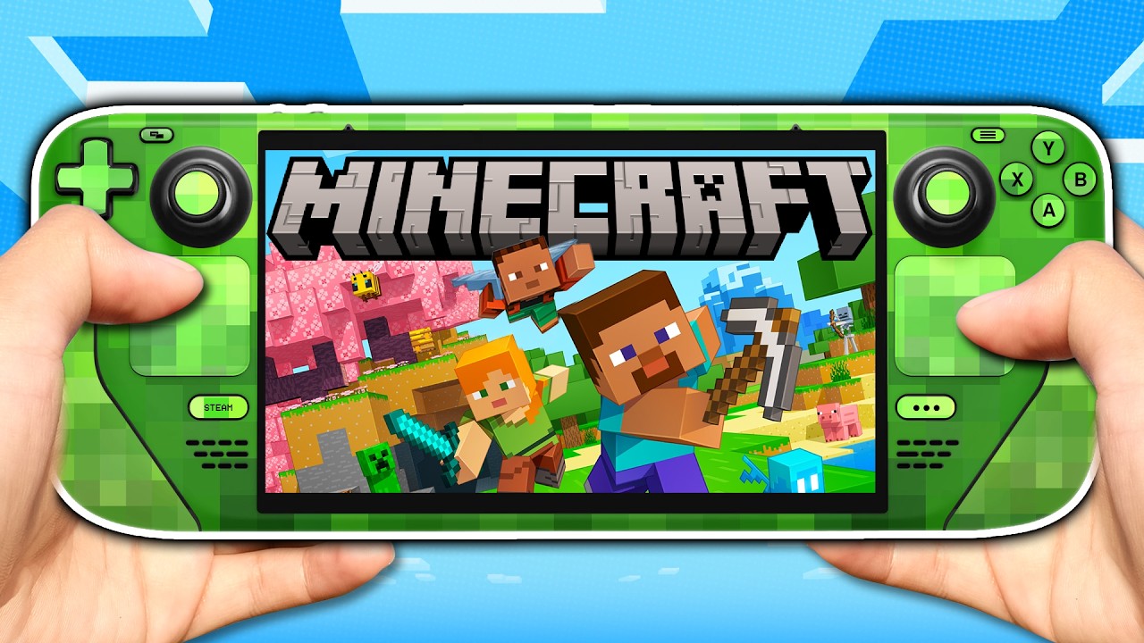 Minecraft on Steam Deck Is ABSOLUTELY Insane