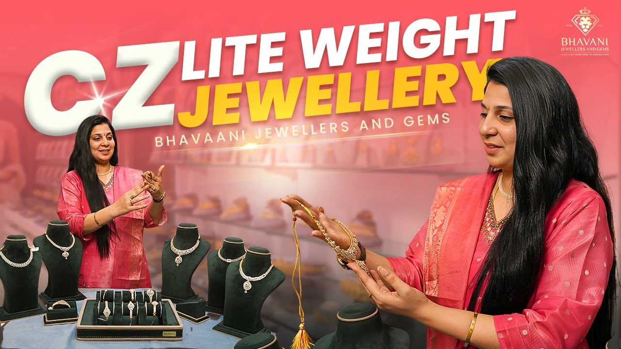 Signity CZ Lite Weight Jewellery | Bhavani Jewellers & Gems - Liberty Plaza, Himayatnagar