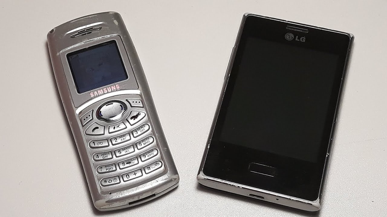 Посылка от подписчика Руслана с Днепра. Старенький Samsung c100 и сенсорный LG