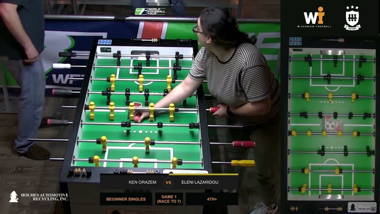 Beginner Singles - Eleni Lazaridou vs Ken Orazem