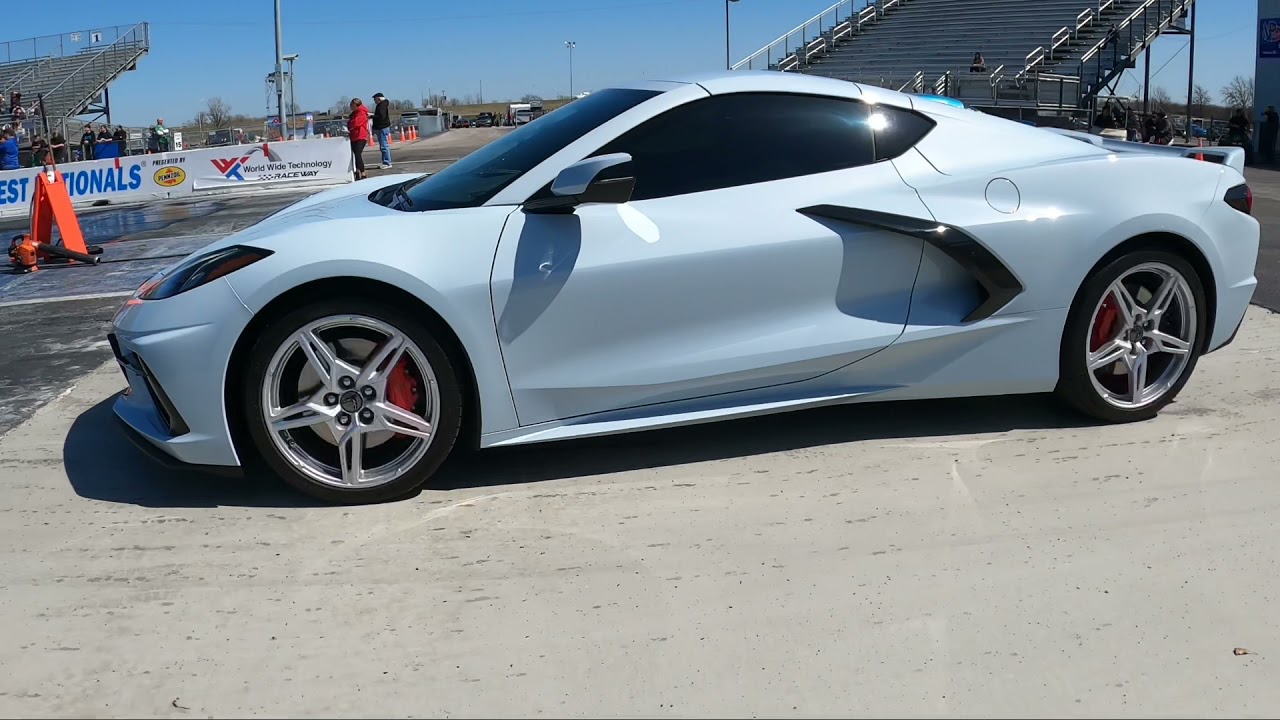 C8 corvette Z51 stock quarter mile