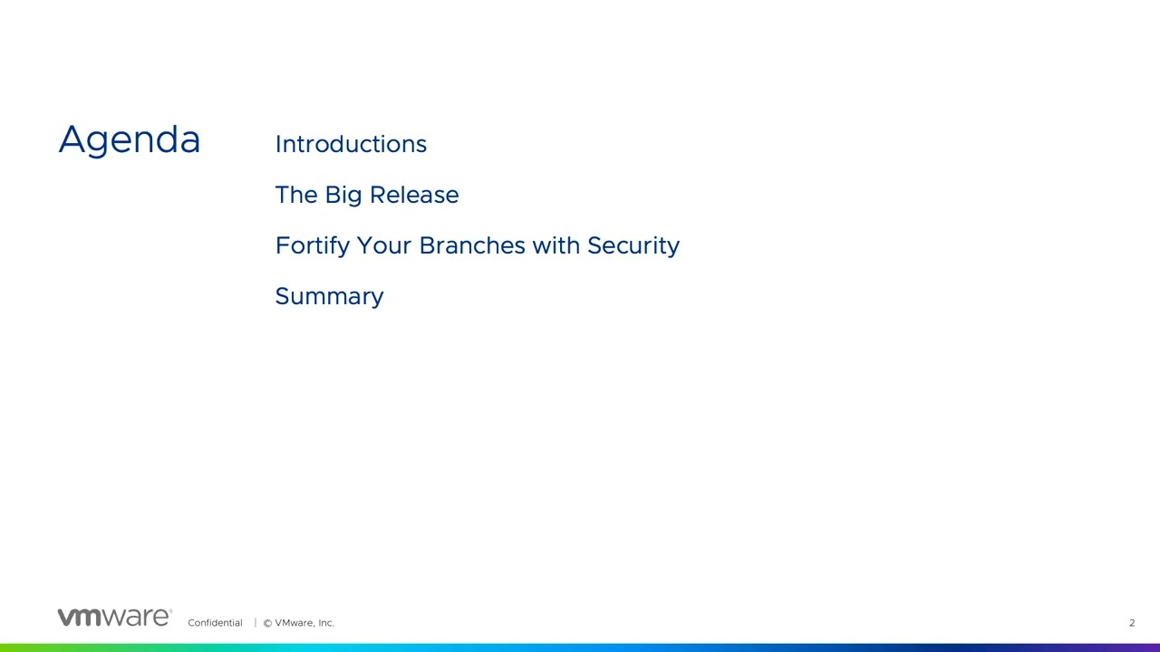Fortify Your Branches with Enhanced Firewall Service for VMware SD-WAN,  VMware Explore 2023