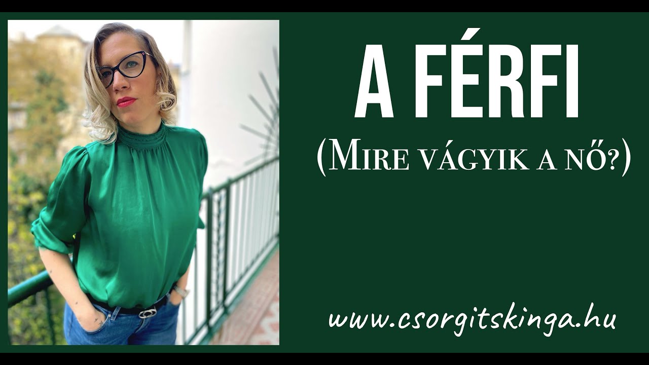 A férfi