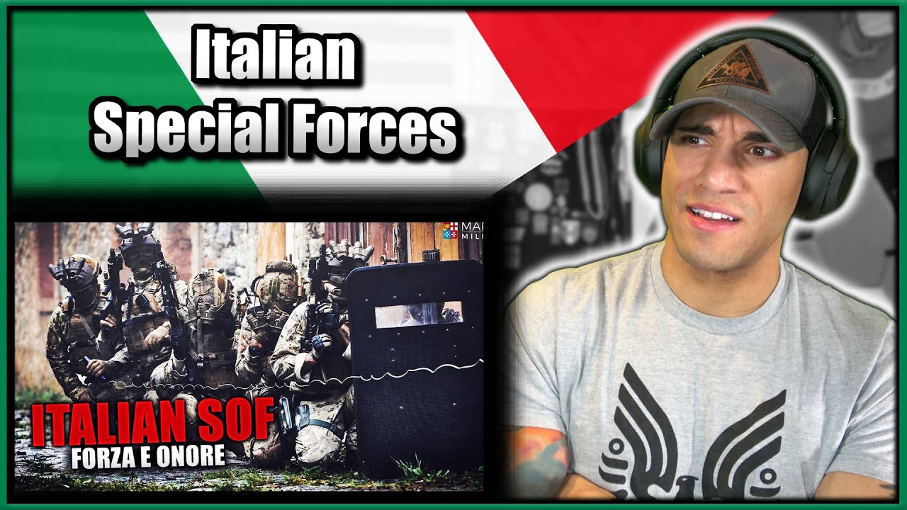 Marine reacts to Italian Special Forces
