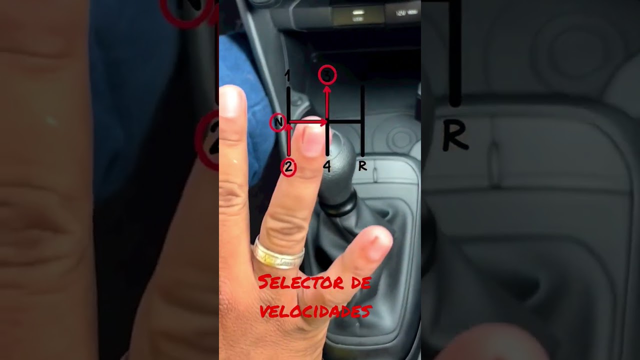 selector de velocidades en veh&iacute;culo mec&aacute;nico