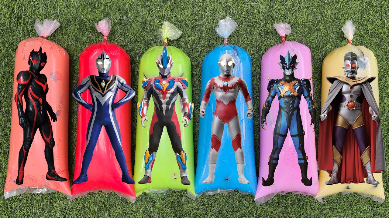 Ultraman King, Ultraman Dark Zagi, Ultraman Agul, Ultraman Jack, Ultraman Tregear, Ultraman Ginga