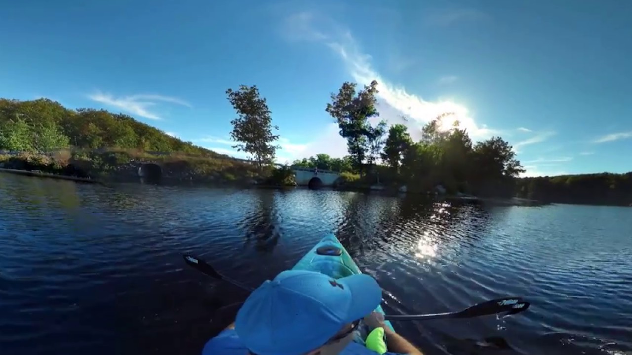 Youtube 360 Video 4k Kayaking Lake Kanawauke Harriman State Park New York