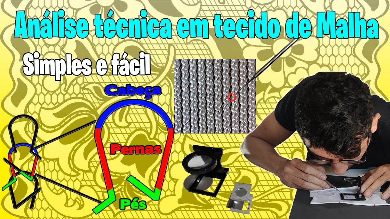 Análise técnica em tecido de malha