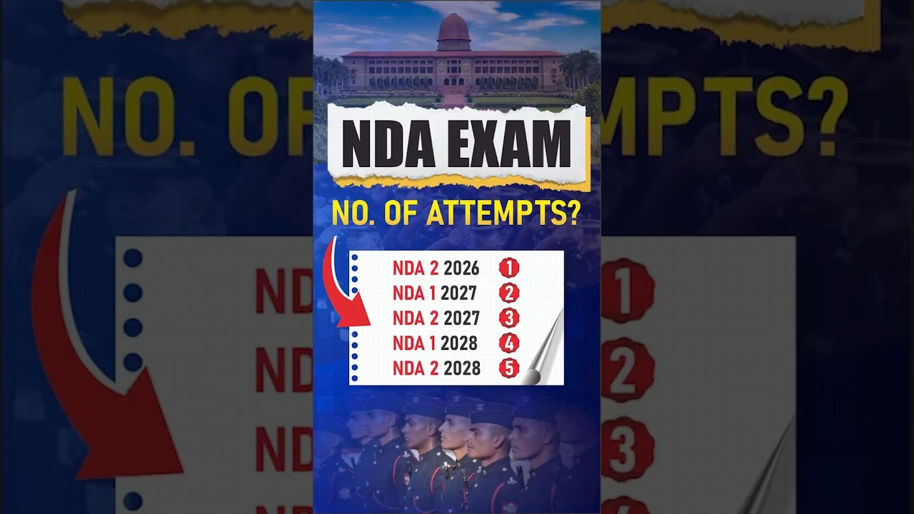 NDA Age Limit 2026🔥Calculate Your Eligibility & Attempts #lws #nda #eligibility #attempts #calculate