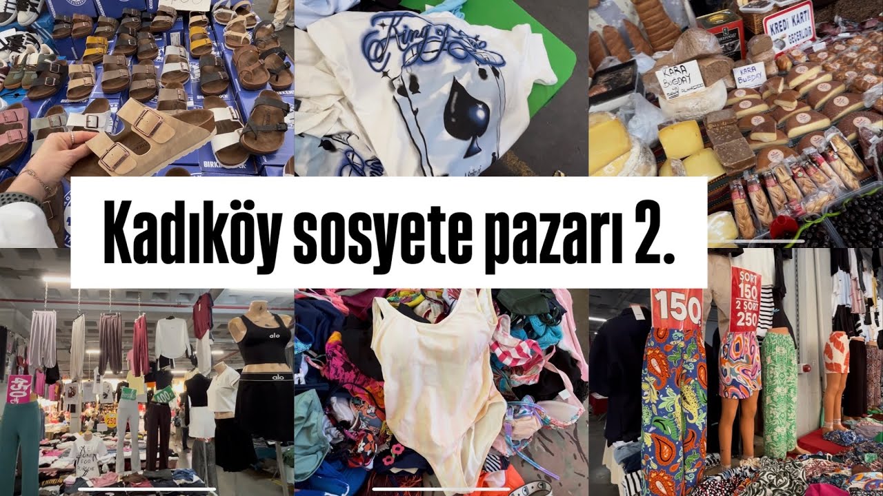 Kadıköy Cuma Pazarı’nda Yaz Patlaması!  16 Mayıs 2025 👗En Trend Yazlıklar Bu Pazarda 💥👗🩴