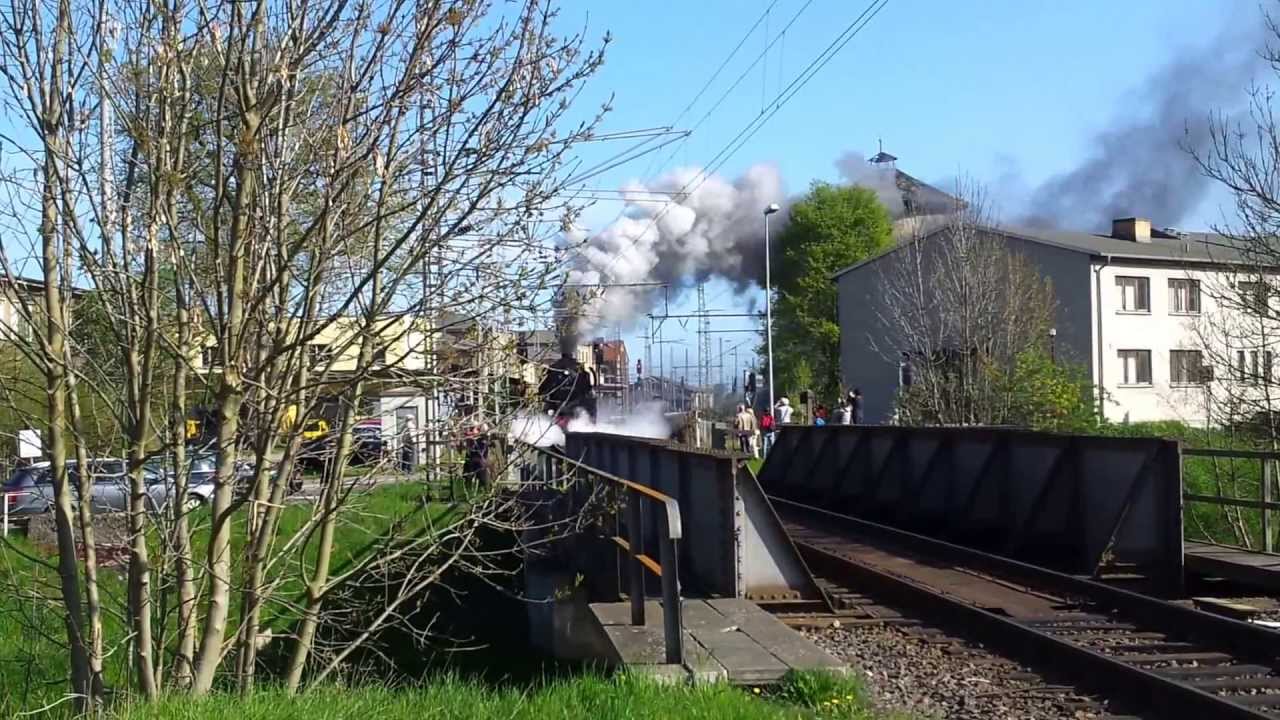 Sonderzug von Pasewalk nach Stettin zur 150 JAHRE FEIER der Bahnstrecke