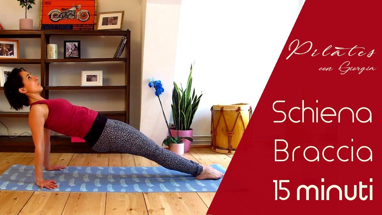 Pilates con Giorgia - Allena braccia e schiena in 15 minuti