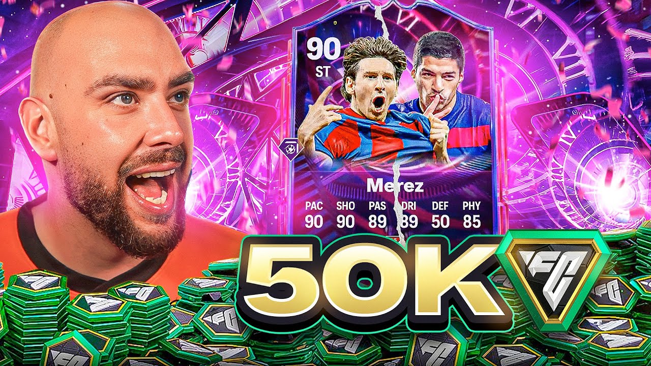 50K FC Points Decides My Team w/ TIME WARP MESSI AND SUAREZ!
