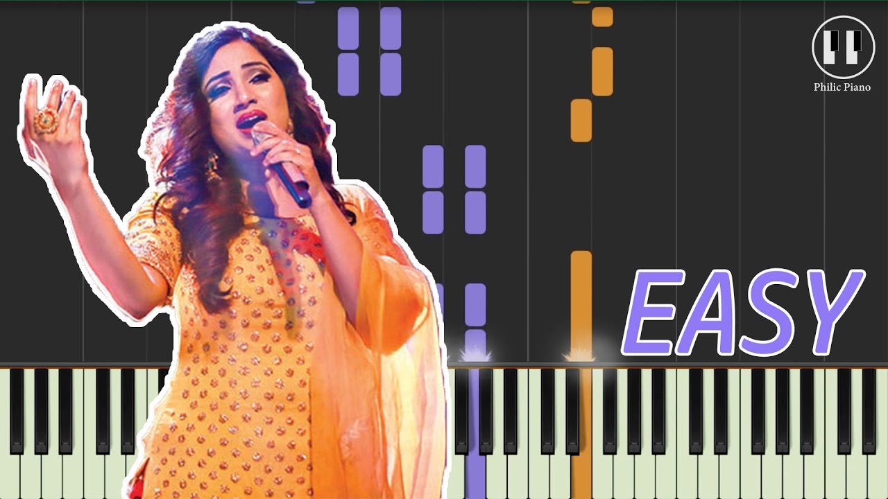Tum Bin Jiya Jaye Kaise - Sanam Re (2016) - EASY Piano Tutorial