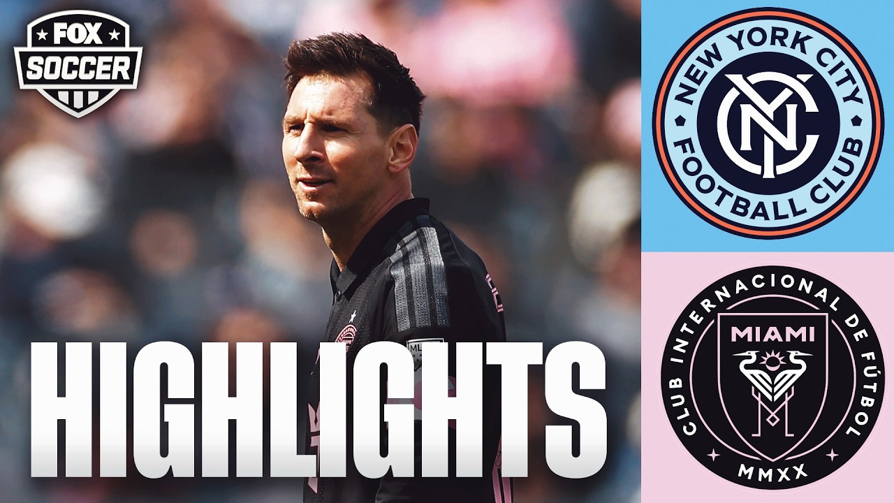Lionel Messi & Inter Miami vs. New York FC Highlights ⚽️ FOX Soccer