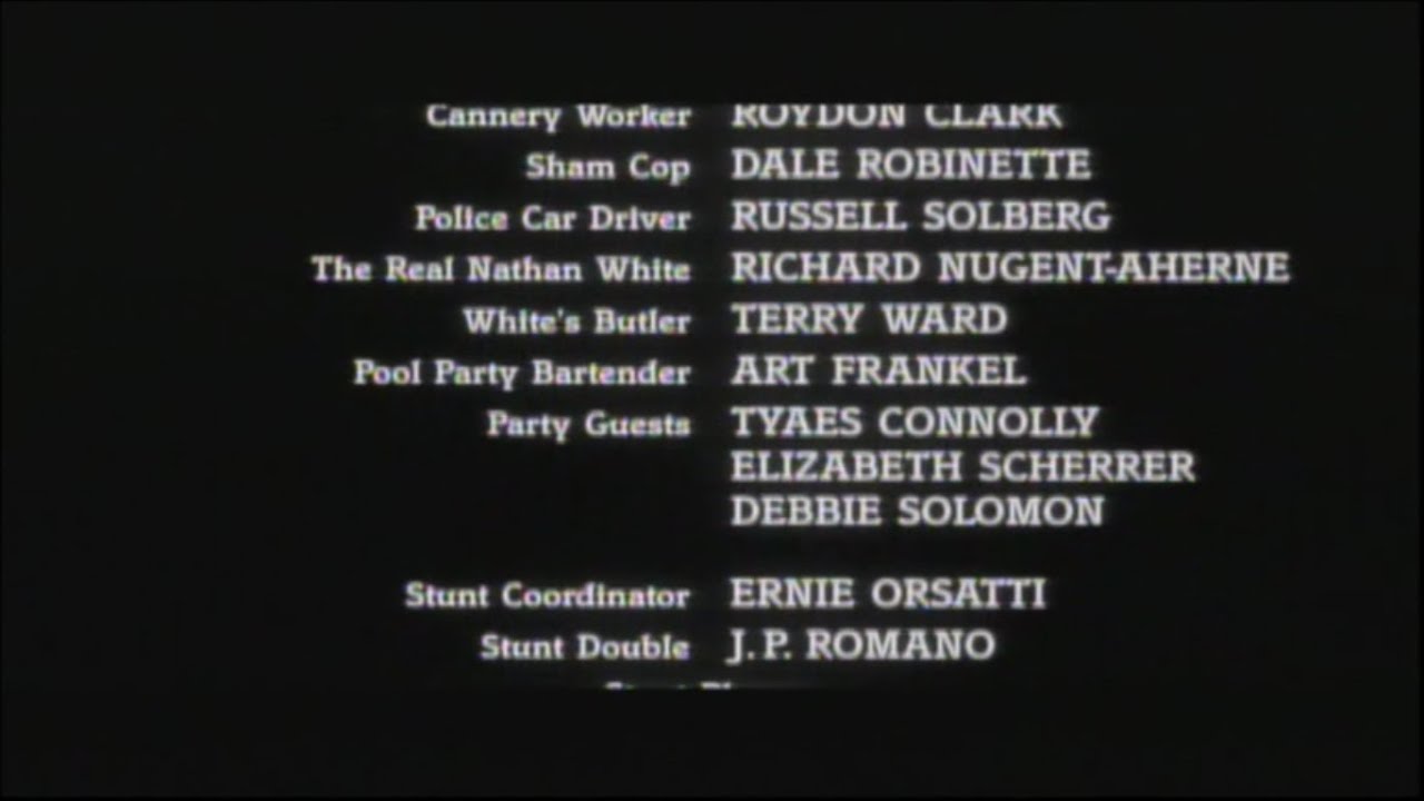 Death Wish 4: The Crackdown (1987) End Credits (HBO Zone 2024)