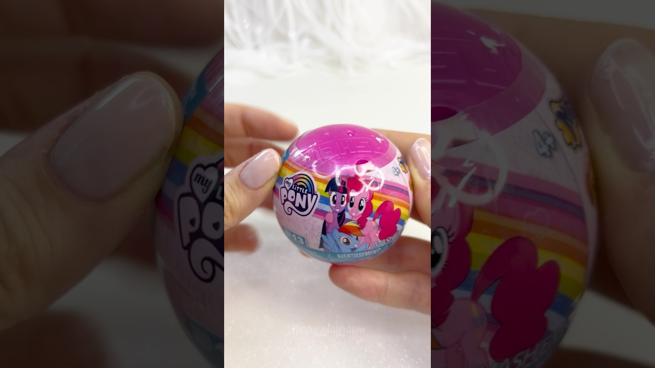 ASMR Unboxing Mashems My Little Pony 🦄 #asmr #mashems #shorts #trending #unboxing #explore #fyp