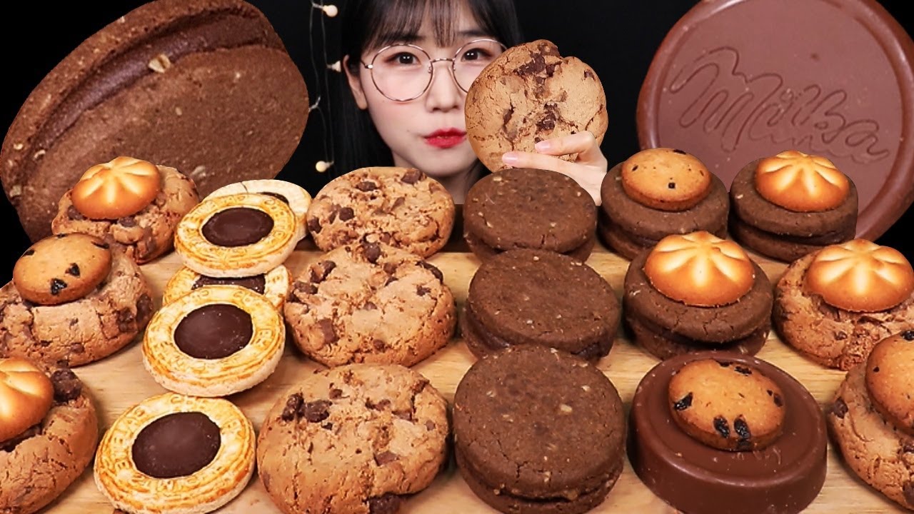 바삭바삭🍪여러가지 쿠키 먹방! Chocolate Chip Cookie MUKBANG | COOKIE PARTY!