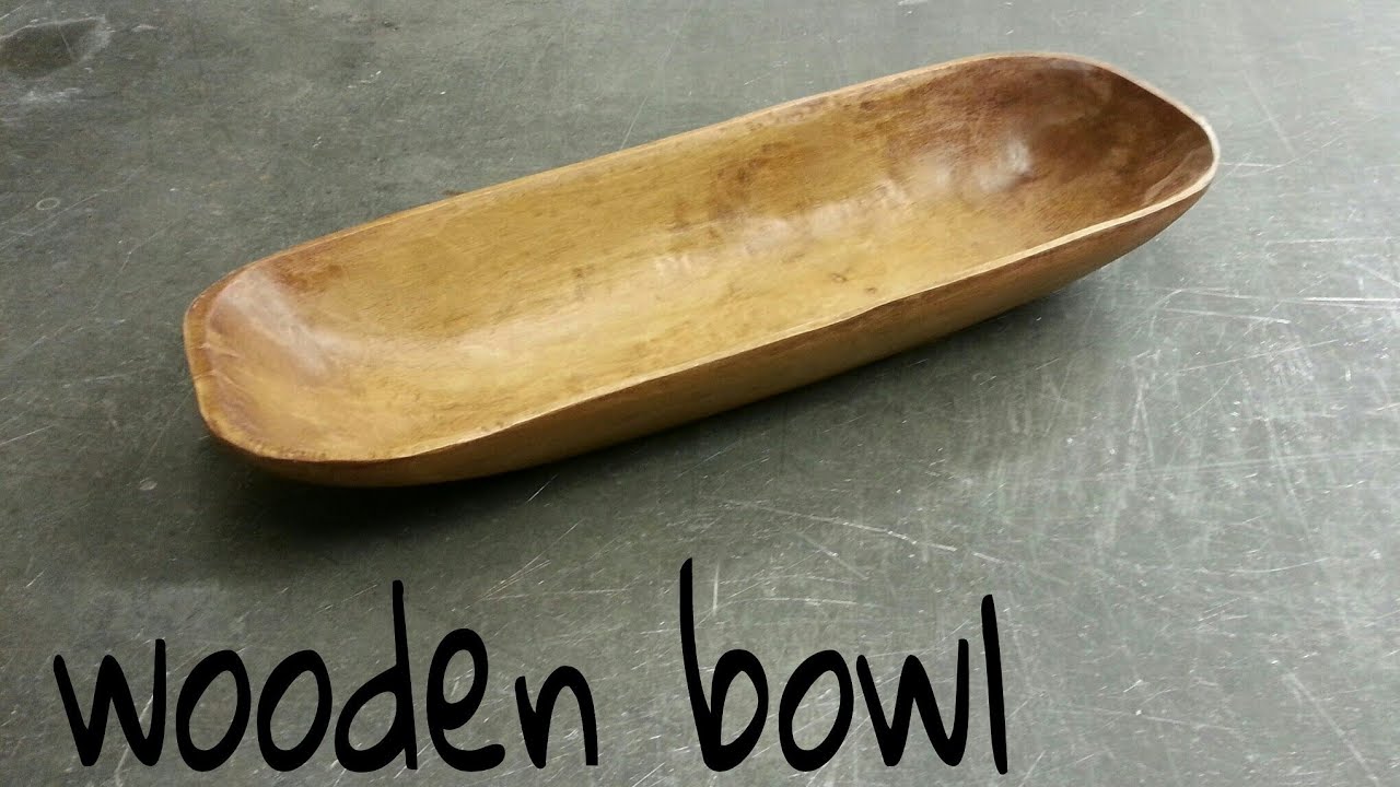 Woodworking Project How to make a Wooden Dough Bowl DIY with Angle Grinder and Bosch carving Blade