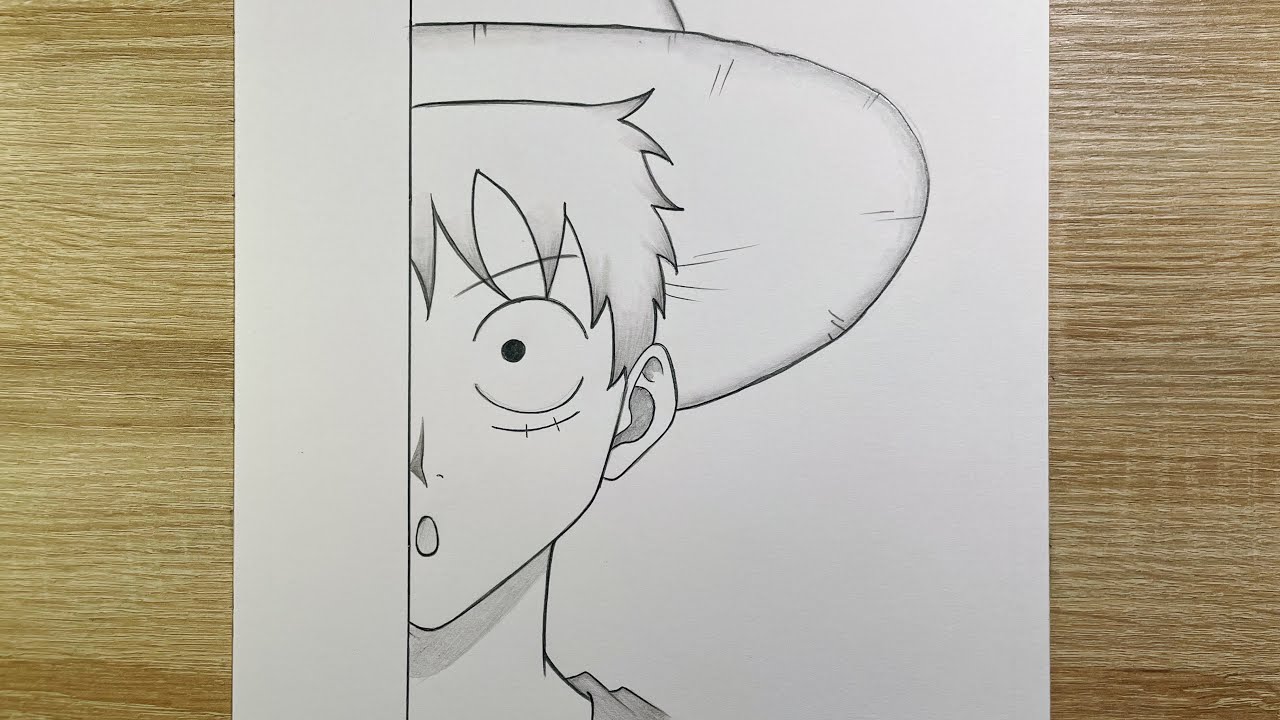Comment dessiner Luffy facilement | Tutoriel étape par étape (One Piece)