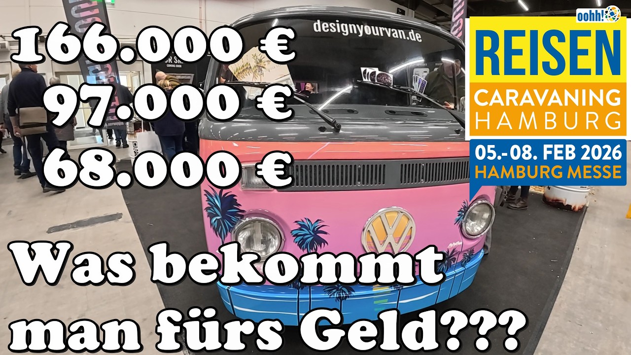 Einstiegsklasse bis High-End - was bekommt man wofür - Nachlese Reisen & Caravaning  Hamburg 2026