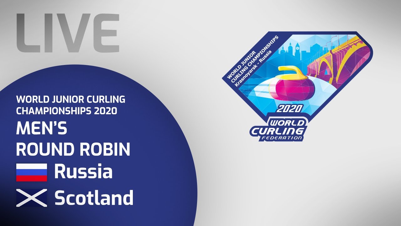 Russia v Scotland- Men's round robin - World Junior Curling Championships 2020