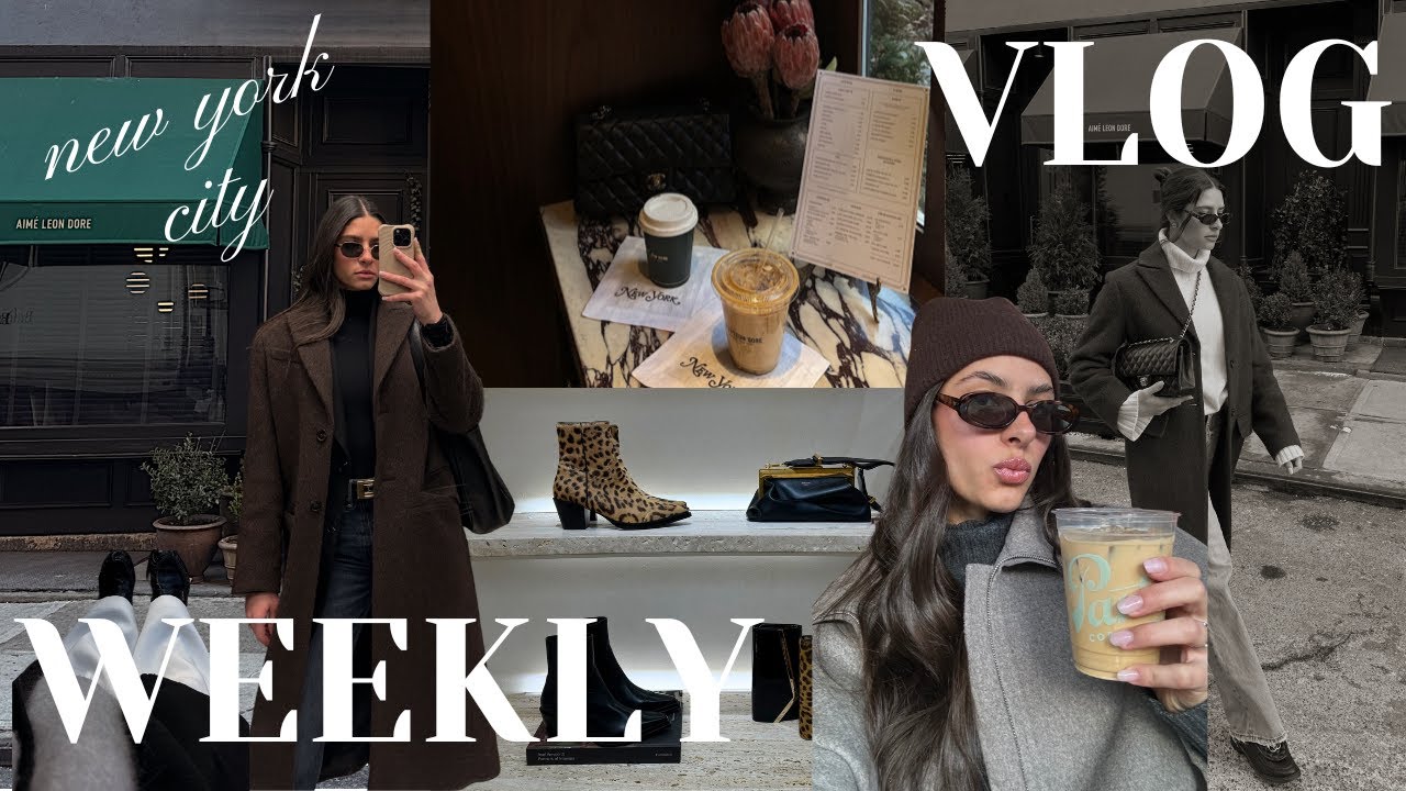 week in my life as an NYC fashion employee
