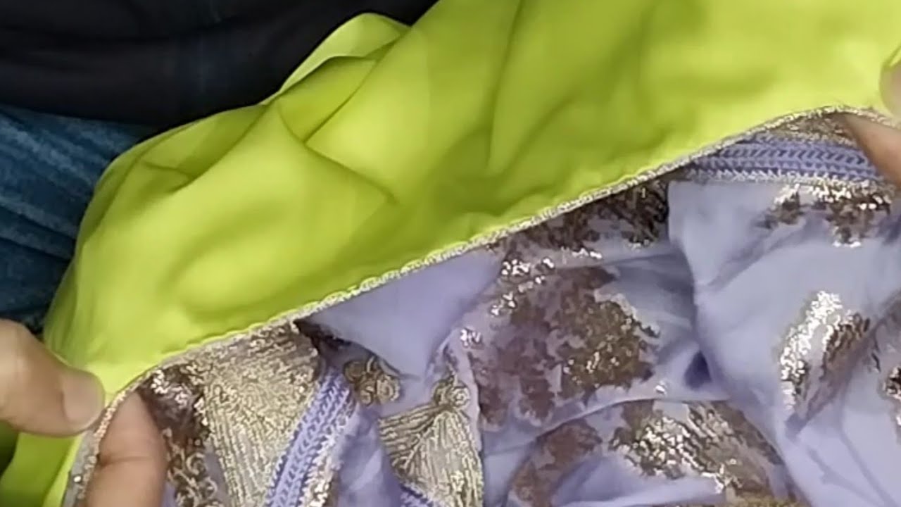 طريقة تبطين قفطان مزوق😍 مع جميع التفاصيل المهمة 🙌