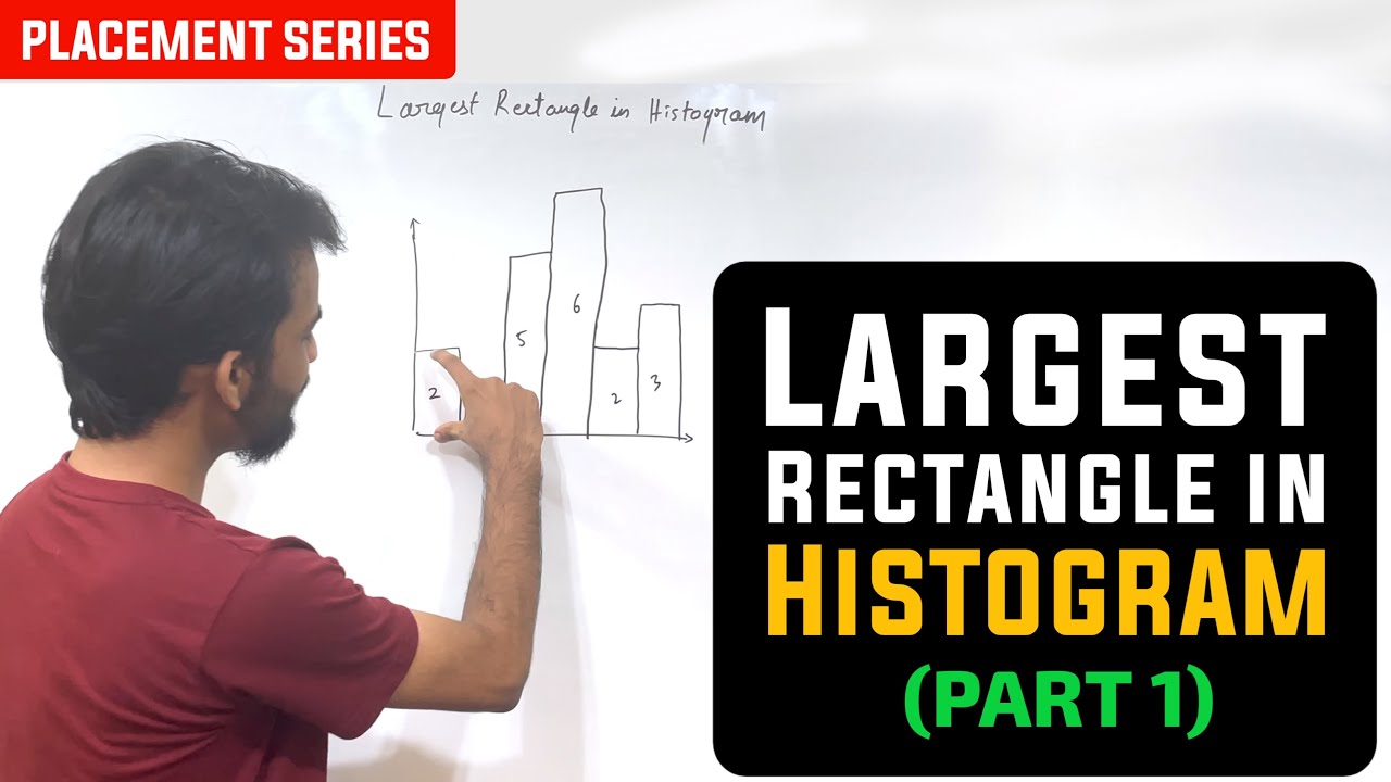 Largest Rectangle in Histogram | Part - 1 | Leetcode 84